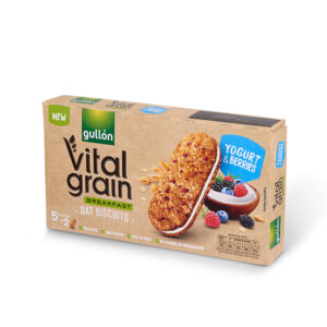 Biscuit with yogurt and berries filling Vitalgrain